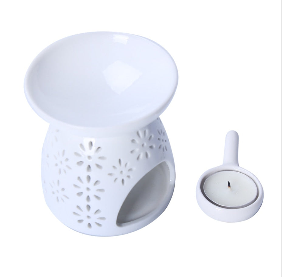 Aroma Lamp Wax Melts Warmer Electric Wax Melts Warmer Candle Lamp Oils Warmer Fragrance Lamp Essential Oil Burner Night Light