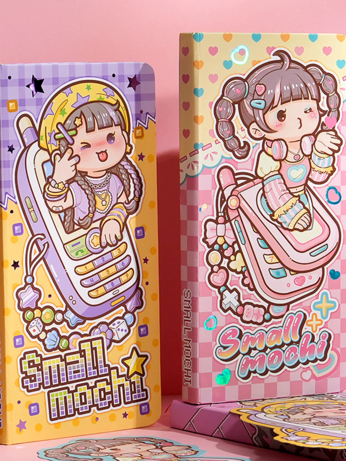 Little Fried Glutinous Rice Cake Stuffed with Bean Paste Journal Book Girl Good-looking Weeks Journal Book Suit Y2g Preppy Style Kids Girl Cute Little