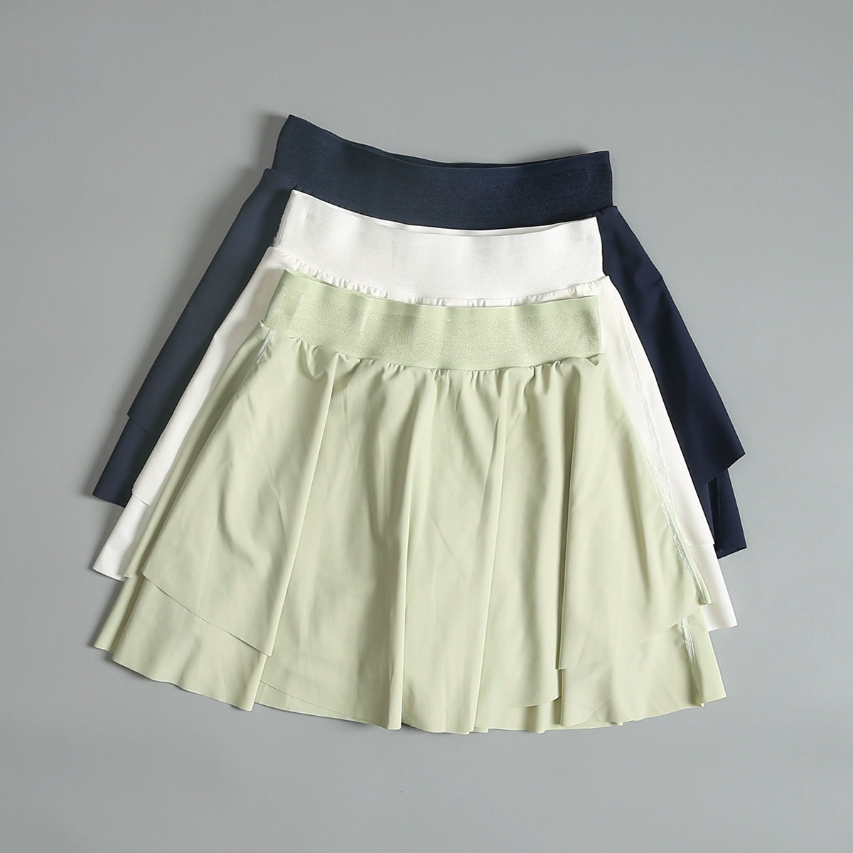 Yoga Female Fashion Tape Fitness Badminton Pleated Skirt