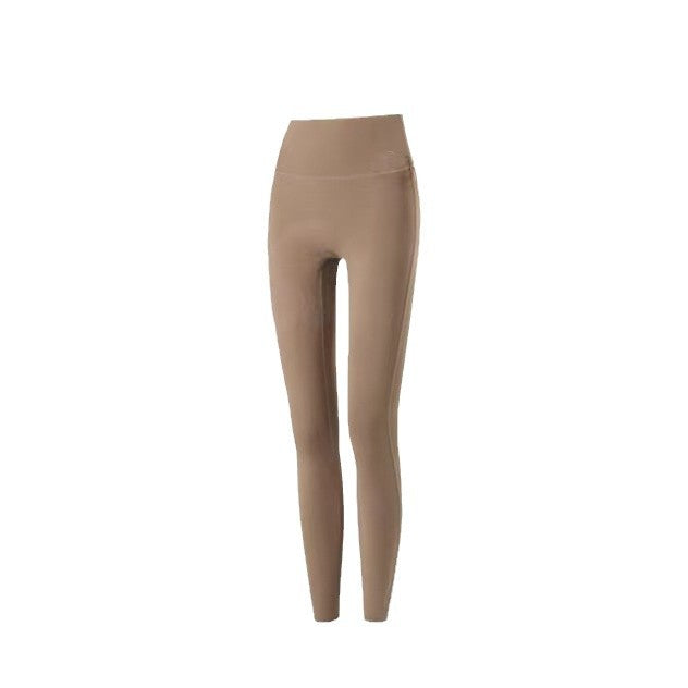 Yoga Pants for Women, Autumn and Winter, High-Waisted, Tummy Control, Butt-Lifting, Outdoor Fitness, Tight-Fitting, Running Training, Squat Sports Long Pants, Quick-Dry