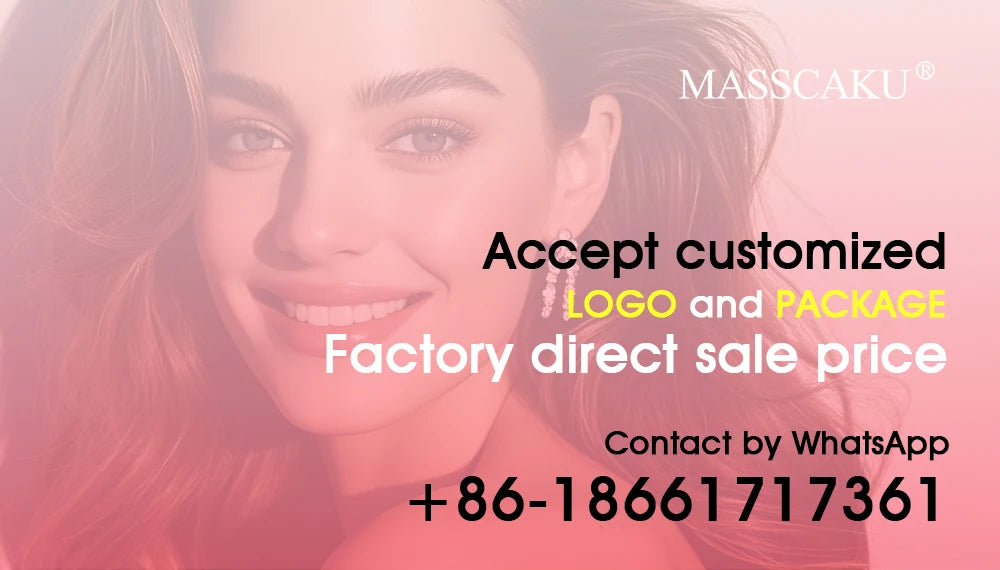 10cases/lot MASSCAKU U Shape 6D W Lash Extensions Mixed Length Handmade Double Tips Premade Fans Volume False Eyelashes in Stock