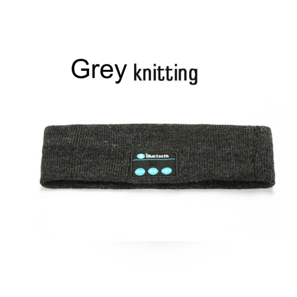 Factory in stock Wireless Bluetooth Sleep Headband Hat Soft Warm Sports Smart Cap Smart Speaker Stereo Headset with Mic