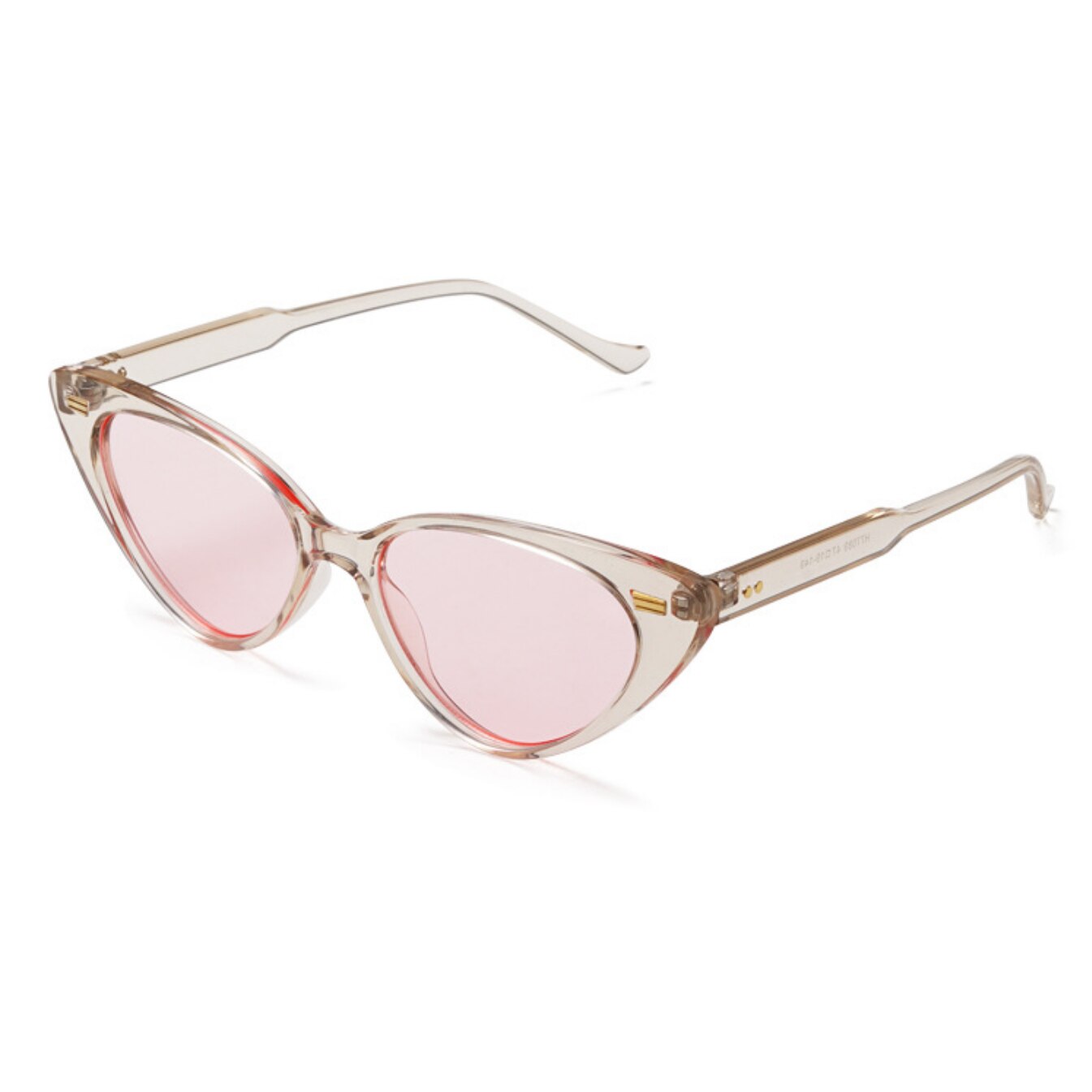 Women Cat Eye Sun Glasses Retro Rivet Cateye Sunglasses Ladies Vintage Eyewear Leopard Black Red Female Oculos De Sol