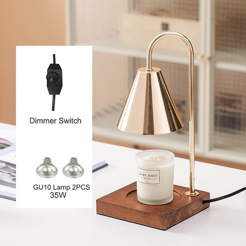 Aromatherapy Diffuser Wax Electric Melt Warmer Safety Yankee candle Lamp Essential Oil Burner Night Light For Home Bedroom Decor