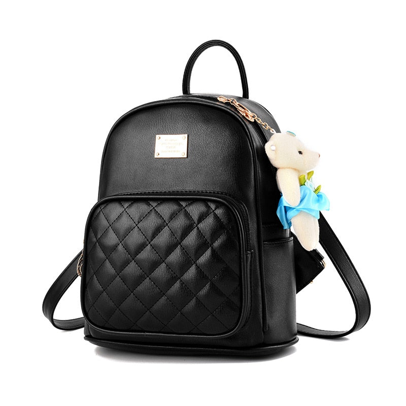 Women Large Capacity Backpack Purses High Quality Leather Female Vintage Bag School Bags Travel Bagpack Ladies Bookbag Rucksack