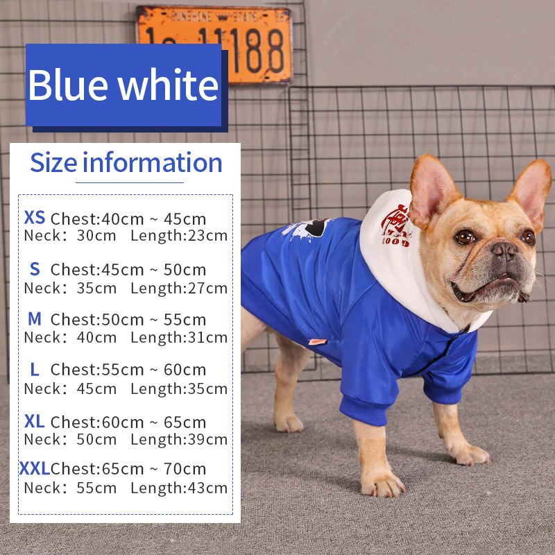 HOOPET Pet Dog Clothing Winter Outdoor Coat For Small Medium Dogs Cats Printed Dog Jacket