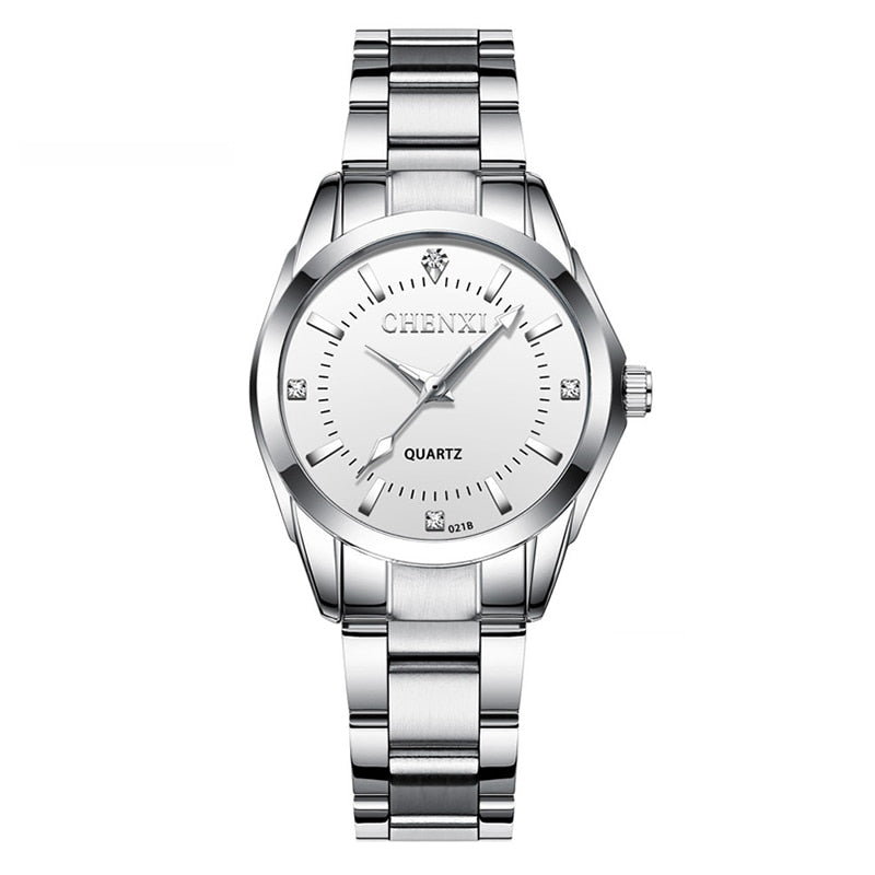 6 Colors CHENXI Brand Watch Luxury Women's Casual Watches Waterproof Watch Women Fashion Dress Rhinestone WristWatch CX021B