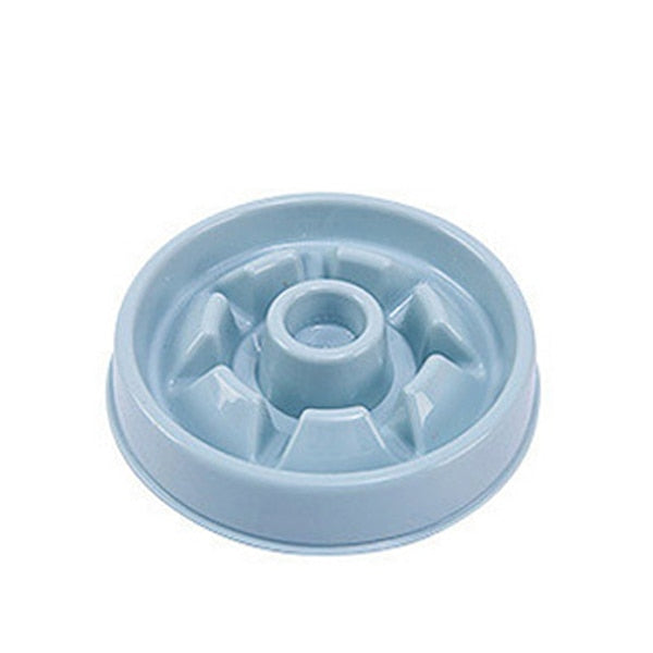 Pet Dogs Cats Slow Eating Bowl Feeding Food Bowls Puppy Slow Down Eating Feeder Dish Bowel Prevent Obesity Dogs Supplies