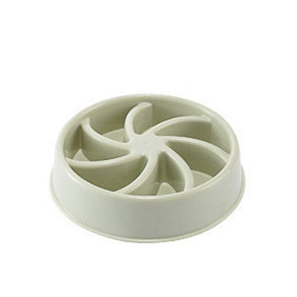 Pet Dogs Cats Slow Eating Bowl Feeding Food Bowls Puppy Slow Down Eating Feeder Dish Bowel Prevent Obesity Dogs Supplies