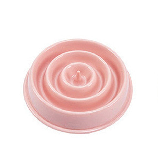 Pet Dogs Cats Slow Eating Bowl Feeding Food Bowls Puppy Slow Down Eating Feeder Dish Bowel Prevent Obesity Dogs Supplies