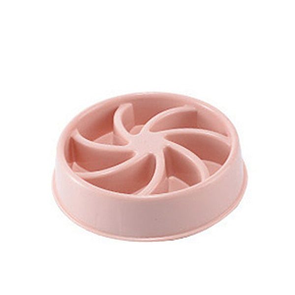 Pet Dogs Cats Slow Eating Bowl Feeding Food Bowls Puppy Slow Down Eating Feeder Dish Bowel Prevent Obesity Dogs Supplies