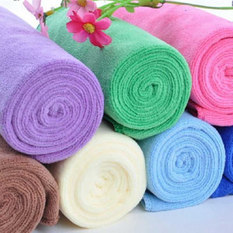 30X30/40/60cm Microfiber Super Absorbent Towel Car Wash Care Waxing Cleaning Towel Household Drying Cloth Towel Cleaning Pad