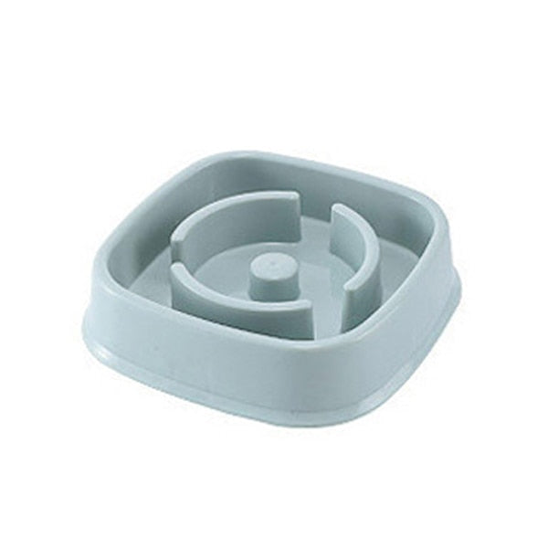Pet Dogs Cats Slow Eating Bowl Feeding Food Bowls Puppy Slow Down Eating Feeder Dish Bowel Prevent Obesity Dogs Supplies