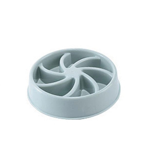 Pet Dogs Cats Slow Eating Bowl Feeding Food Bowls Puppy Slow Down Eating Feeder Dish Bowel Prevent Obesity Dogs Supplies