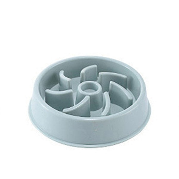 Pet Dogs Cats Slow Eating Bowl Feeding Food Bowls Puppy Slow Down Eating Feeder Dish Bowel Prevent Obesity Dogs Supplies