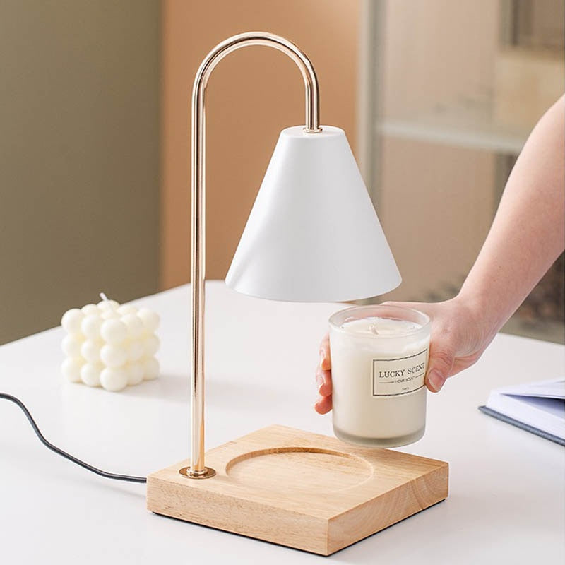 Aromatherapy Diffuser Wax Electric Melt Warmer Safety Yankee candle Lamp Essential Oil Burner Night Light For Home Bedroom Decor