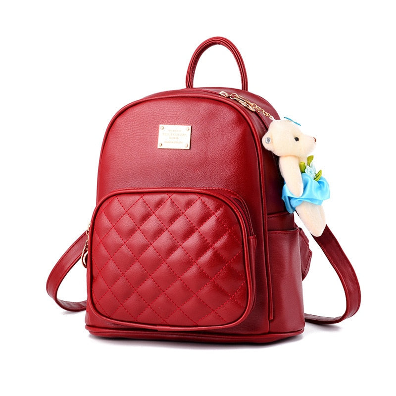 Women Large Capacity Backpack Purses High Quality Leather Female Vintage Bag School Bags Travel Bagpack Ladies Bookbag Rucksack