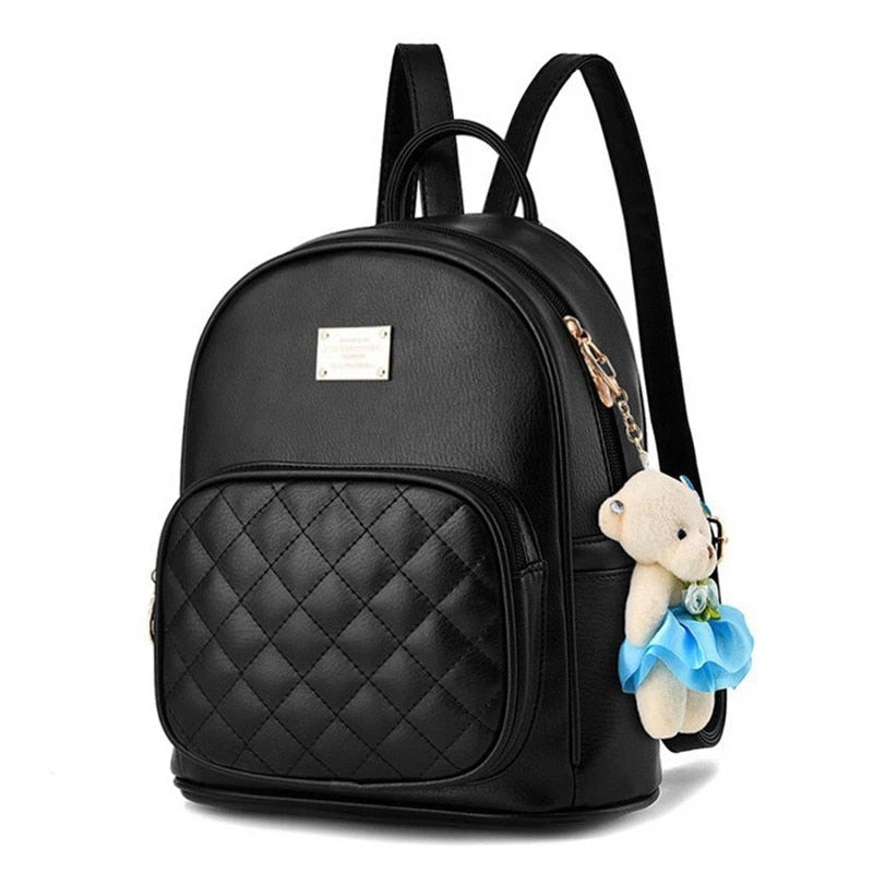 Women Large Capacity Backpack Purses High Quality Leather Female Vintage Bag School Bags Travel Bagpack Ladies Bookbag Rucksack