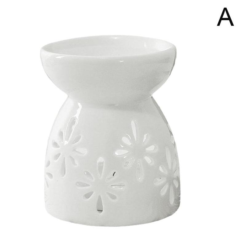 Wax Melt Essential Oil Burner, Ceramic Aroma Burners Assorted Wax Warmer Aromatherapy Tarts Holder Candle Scented Diffuser