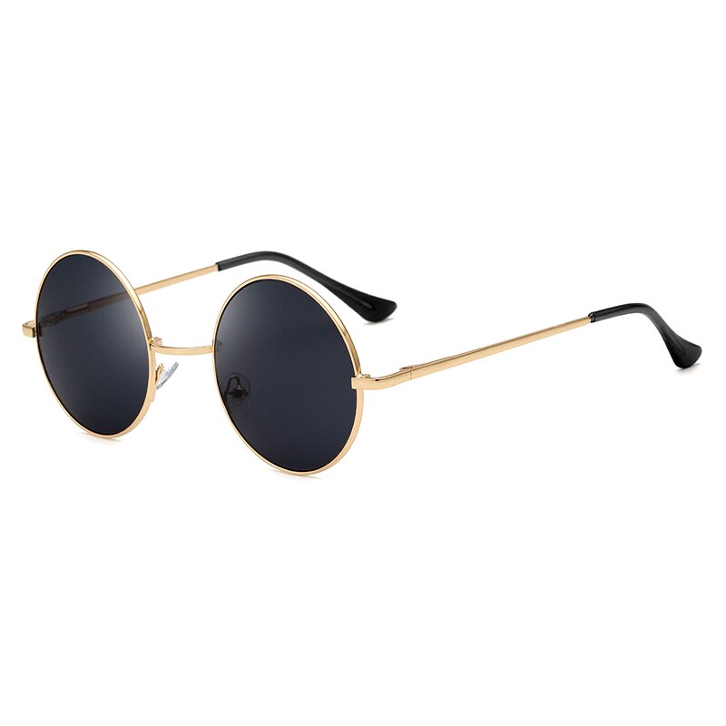 Retro Classic Sun Glasses Round Glasses Men Women Fishing Glasses Goggles Camping Hiking Driving Eyewear Metal Frame Sunglasses