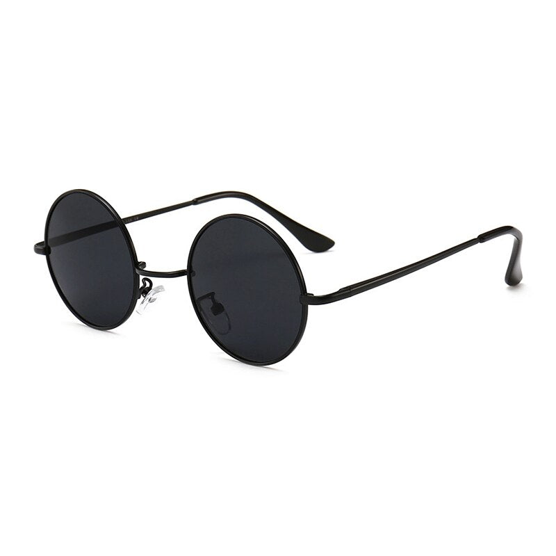 Retro Classic Sun Glasses Round Glasses Men Women Fishing Glasses Goggles Camping Hiking Driving Eyewear Metal Frame Sunglasses