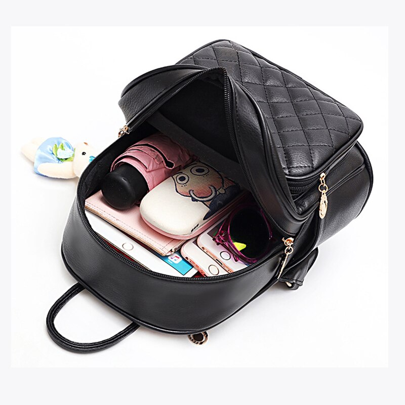 Women Large Capacity Backpack Purses High Quality Leather Female Vintage Bag School Bags Travel Bagpack Ladies Bookbag Rucksack
