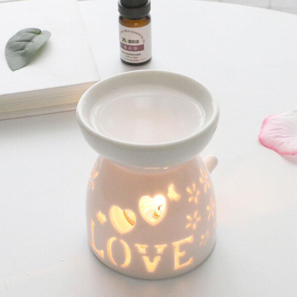 Wax Melt Essential Oil Burner, Ceramic Aroma Burners Assorted Wax Warmer Aromatherapy Tarts Holder Candle Scented Diffuser