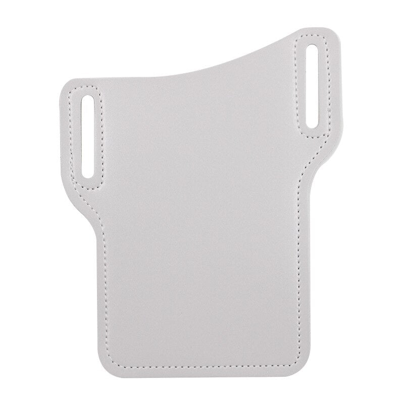 Men Phone Case Holster Cellphone Loop Holster Belt Waist Bag Props Leather Purse Phone Wallet Running Pouch Travel Camping Bags