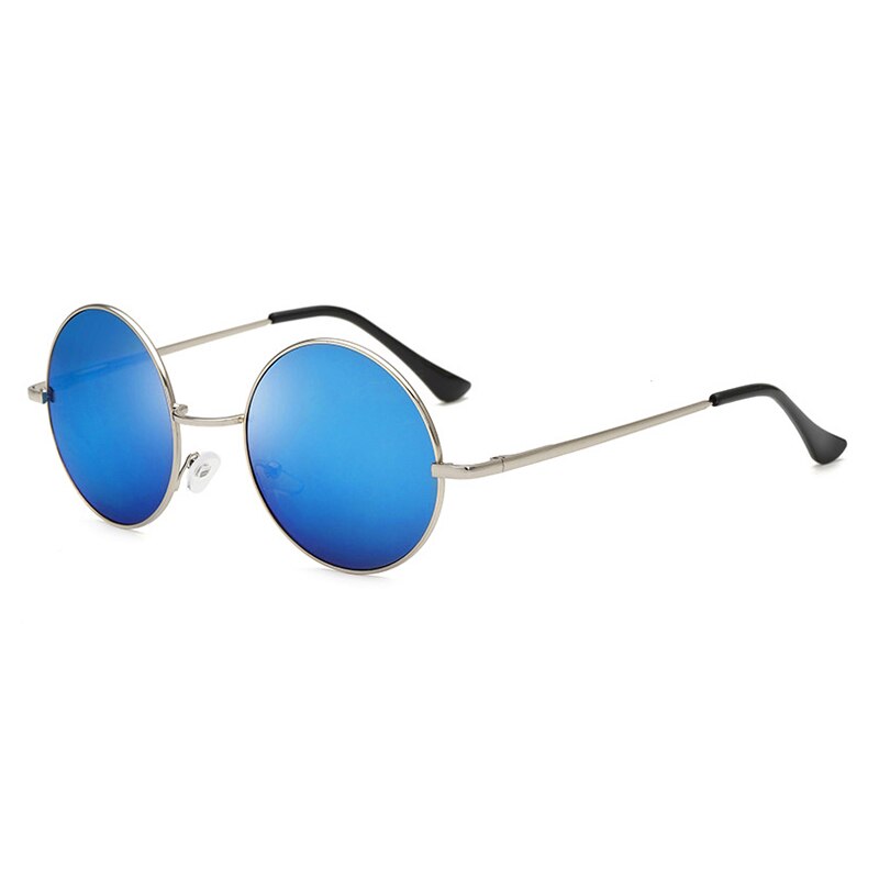 Retro Classic Sun Glasses Round Glasses Men Women Fishing Glasses Goggles Camping Hiking Driving Eyewear Metal Frame Sunglasses
