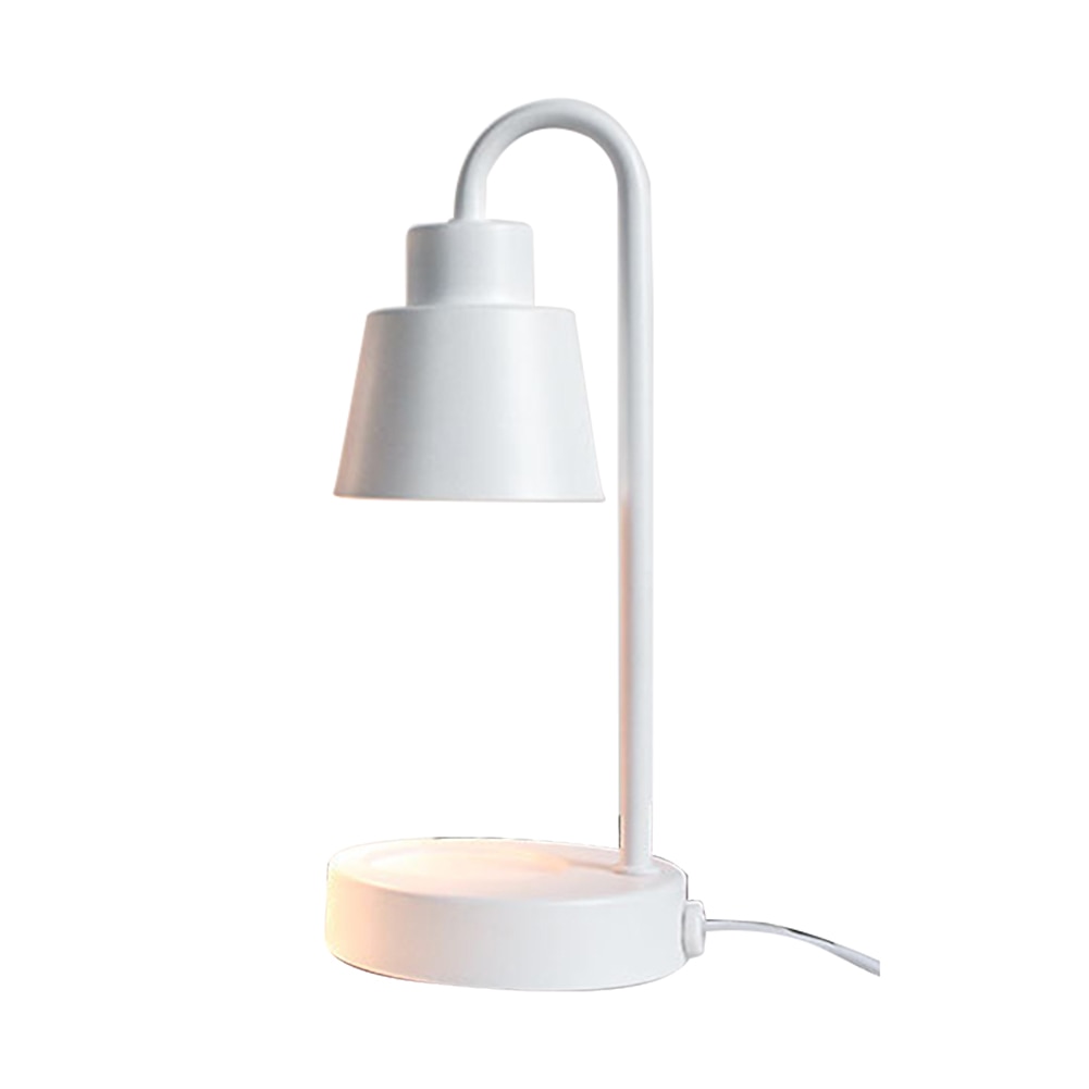 Electric Candle Melting Table Lamp Retro Candle Heating Lamp Safe Candle Melt Warmer Light Dimming Switch for Bedroom Decoration