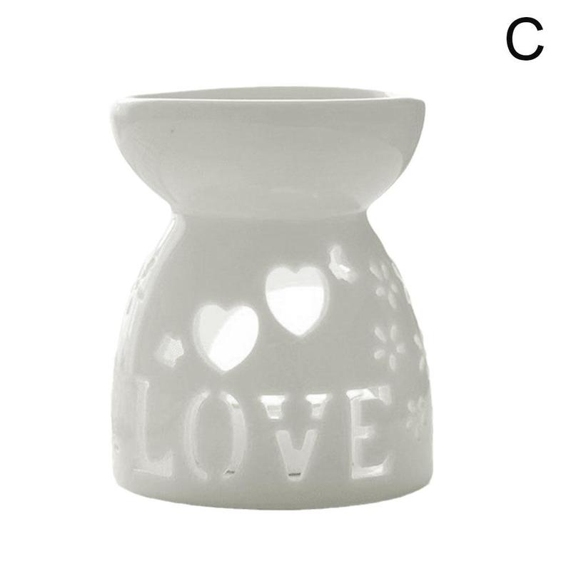 Wax Melt Essential Oil Burner, Ceramic Aroma Burners Assorted Wax Warmer Aromatherapy Tarts Holder Candle Scented Diffuser